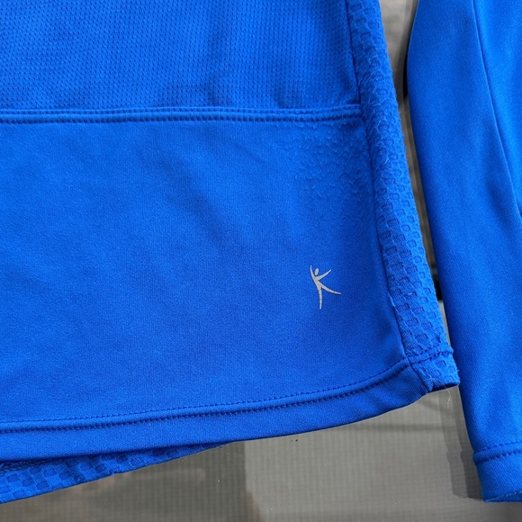 Danskin Women’s Vibrant Blue Rash Guard - Picture 3 of 6